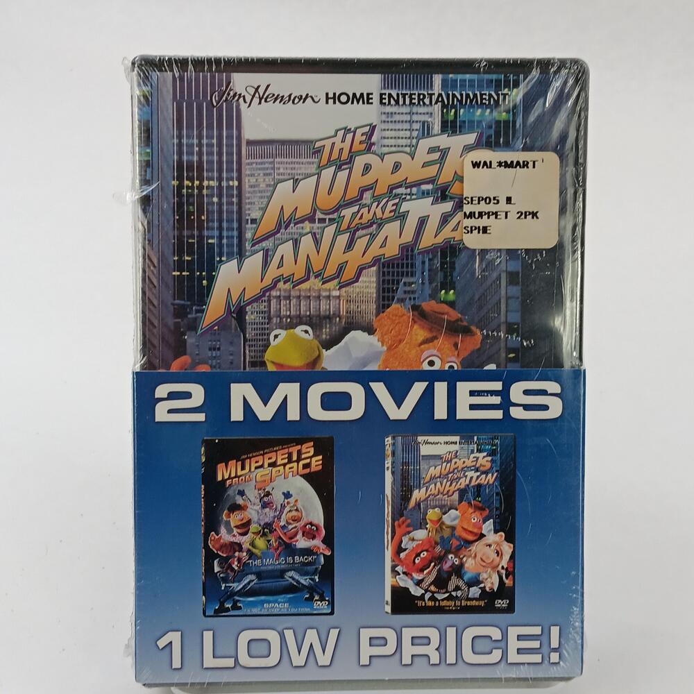 Muppets From Space / Muppets Take Manhattan DVD 2 Movie G Family Jim Henson